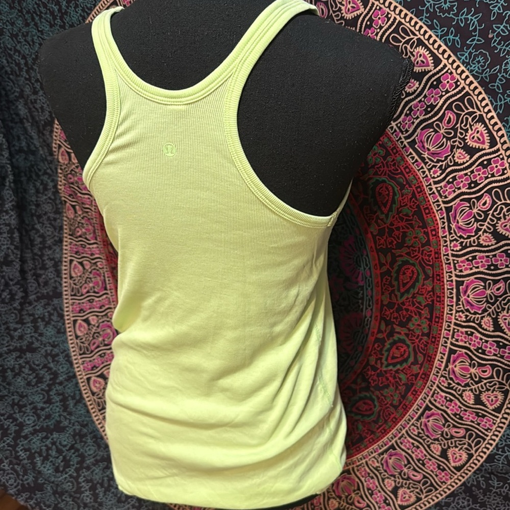 NEW LULULEMON RACERBACK RIBBED TANK TOP🖤 - Picture 3 of 10
